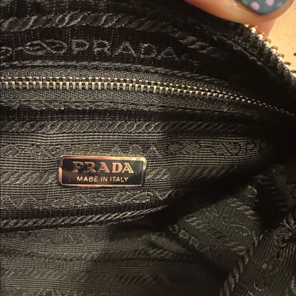 COA Prada Tessuto Serio Rare Mini Baguette - Picture 7 of 12
